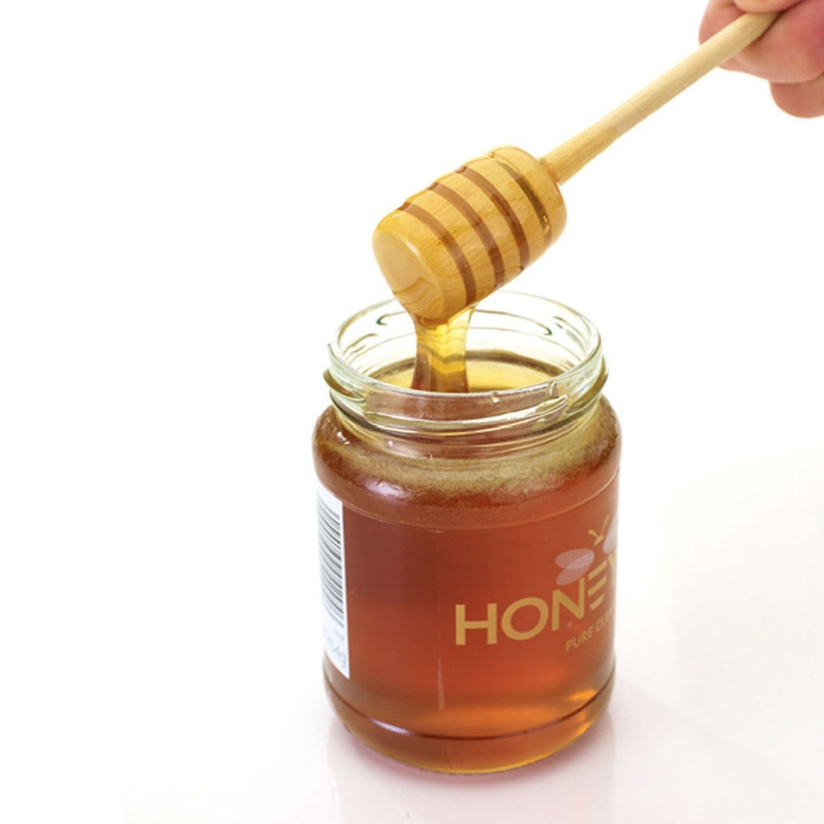 KitchenCraft Wooden Honey Dipper