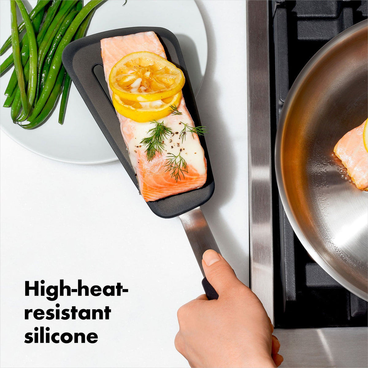 OXO Good Grips Silicone Flexible Omelette Turner