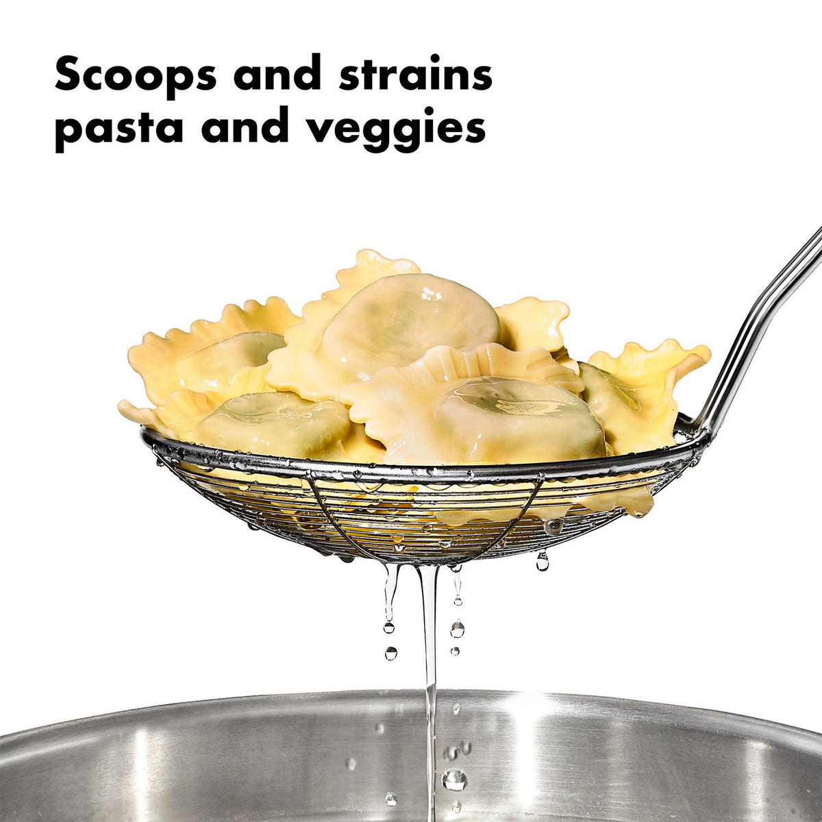 OXO Good Grips Scoop & Strain Skimmer