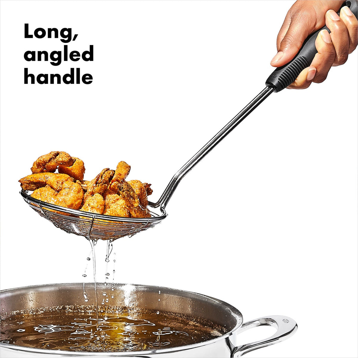 OXO Good Grips Scoop & Strain Skimmer