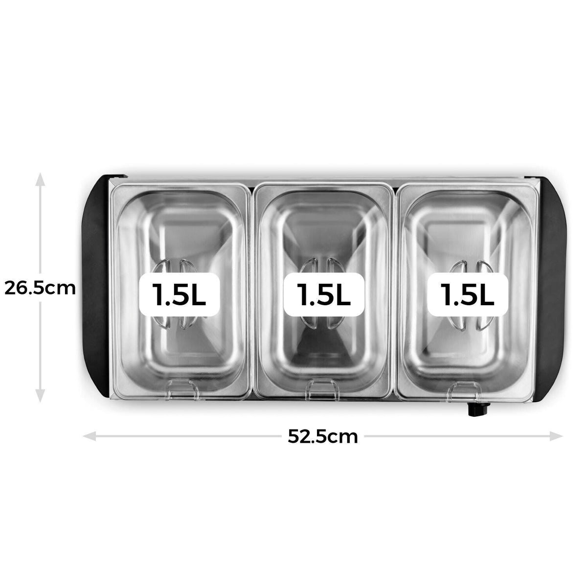 Tower Buffet Server 3 x 1.5L T16150
