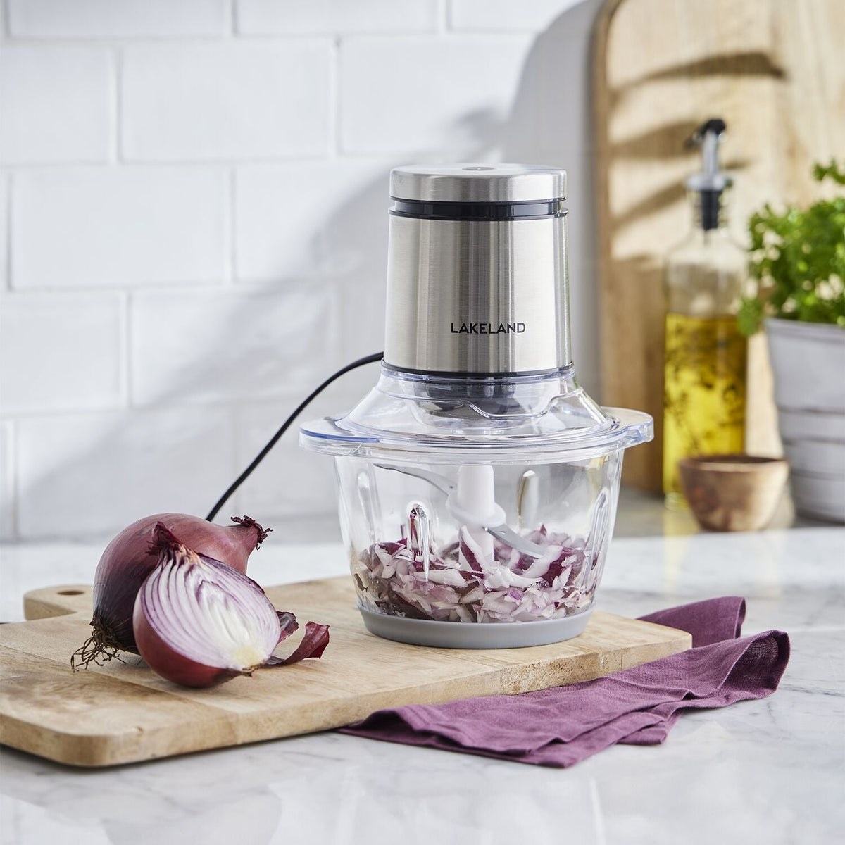 Lakeland Chopper With Glass Bowl 1.2L