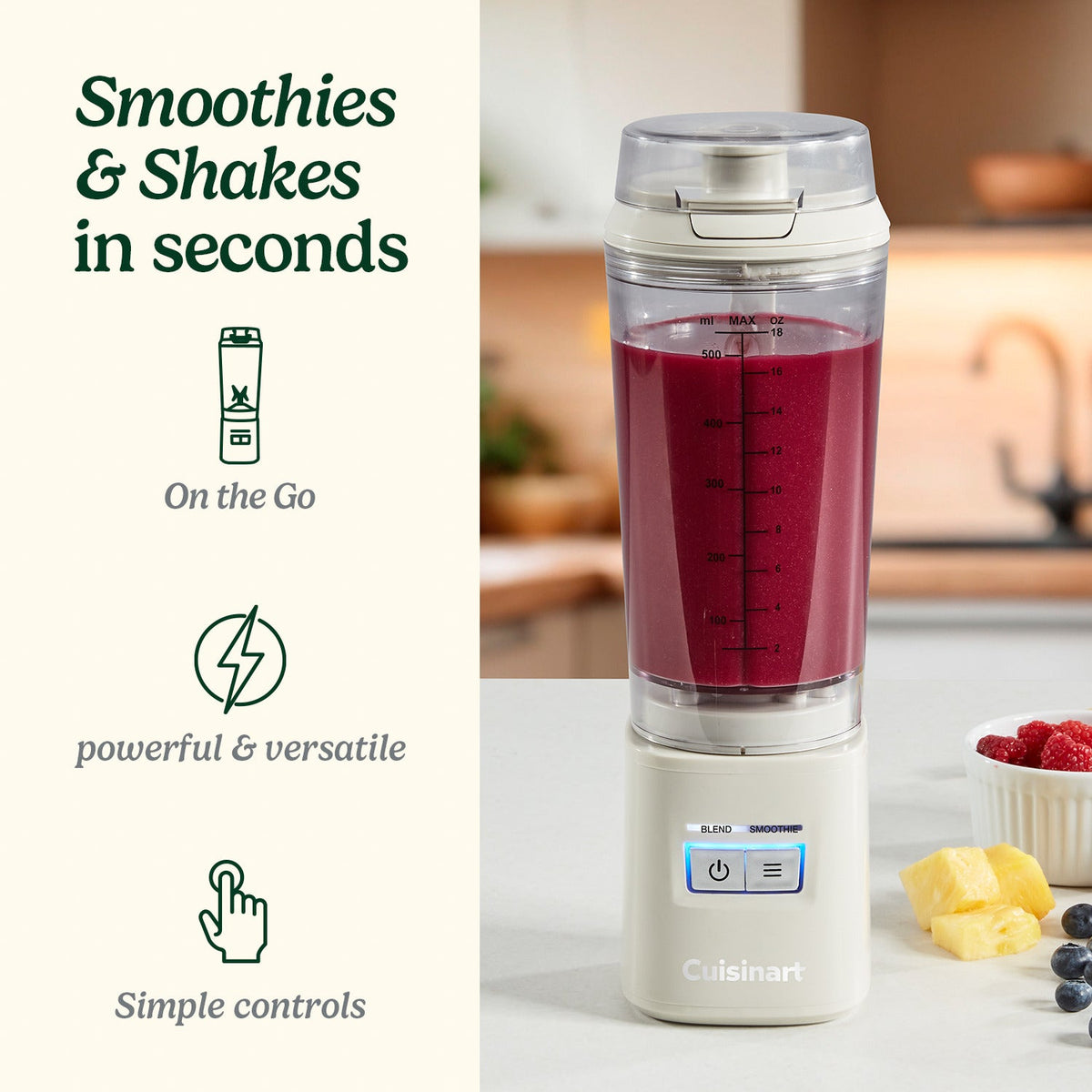 Cuisinart Blast & Go Portable Blender