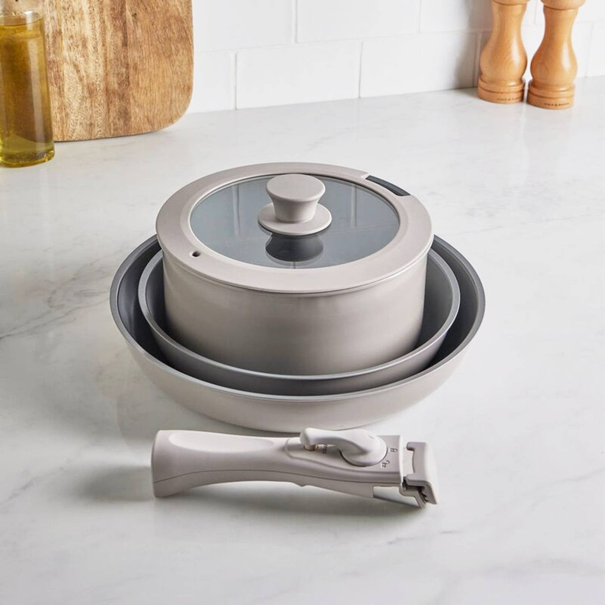Lakeland 5-Piece Easy Store Pan Set