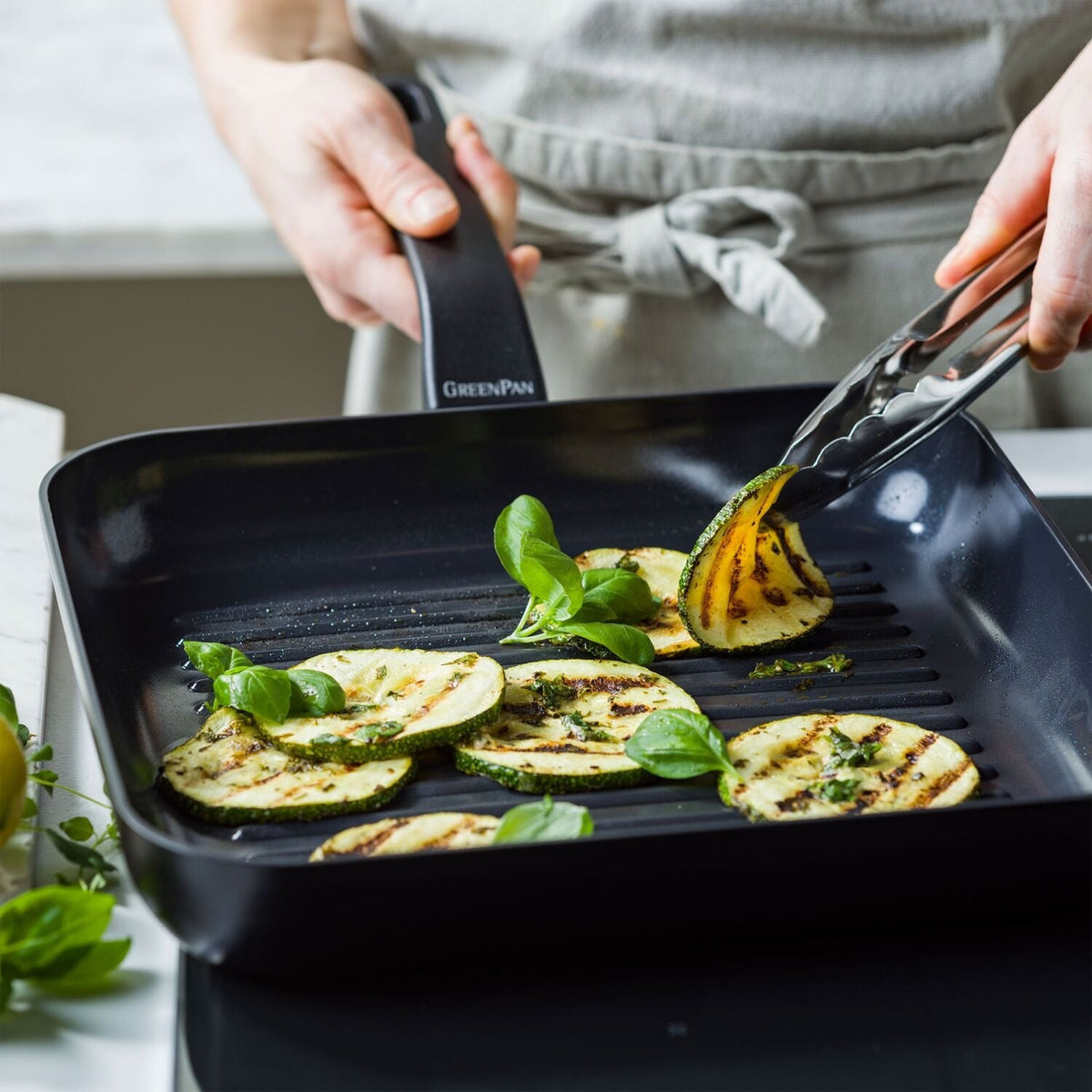 GreenPan Essence Square Grill Pan 28cm