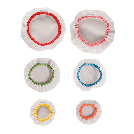 Lakeland Reusable Bowl Covers – Pack of 6