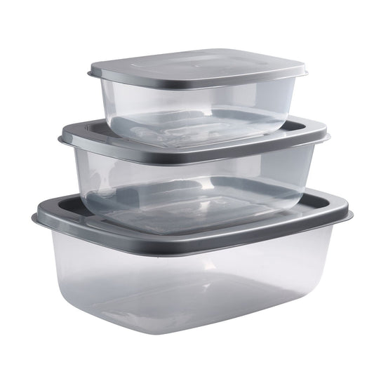 Simply Lakeland Oblong Storage Containers – Set of 3