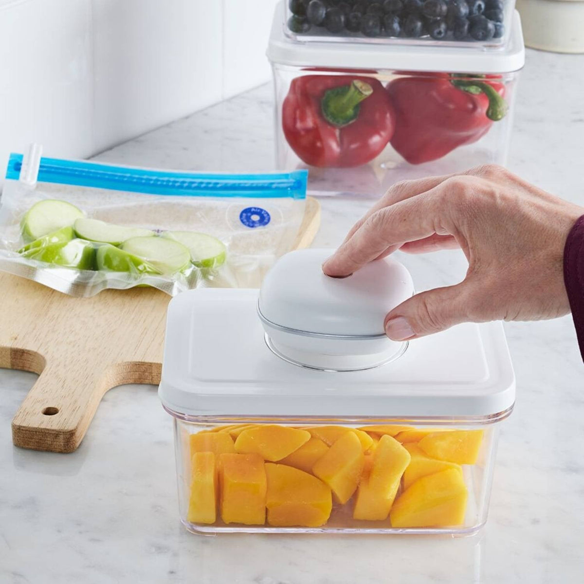 StayFresh Handheld Vacuum Container Set