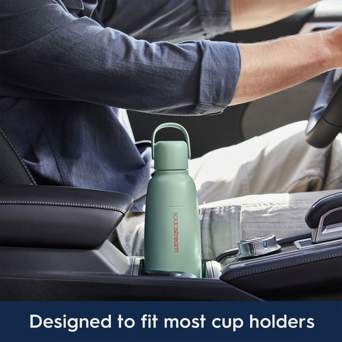 SodaStream Fizz & Go Cool Bottle - Sand