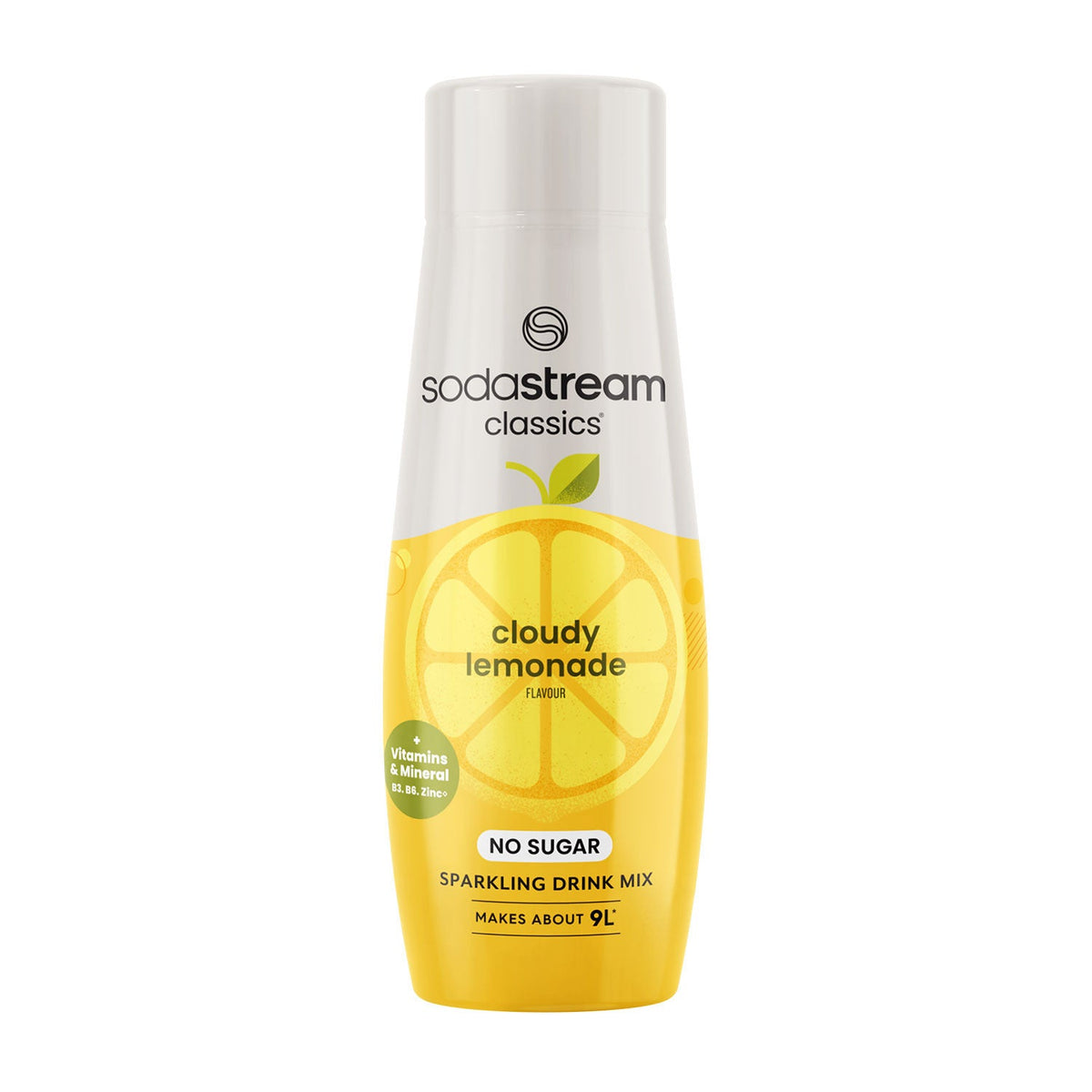 SodaStream Classics Zero Cloudy Lemonade Sparkling Drink Mix 440ml