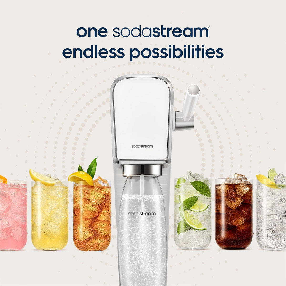 SodaStream Classics Zero Cloudy Lemonade Sparkling Drink Mix 440ml