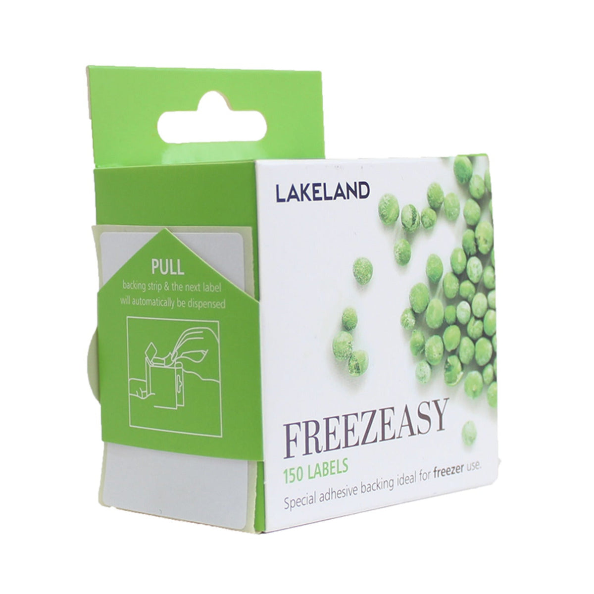 150 Freezeasy Plain White Adhesive Freezer Labels (4cm)