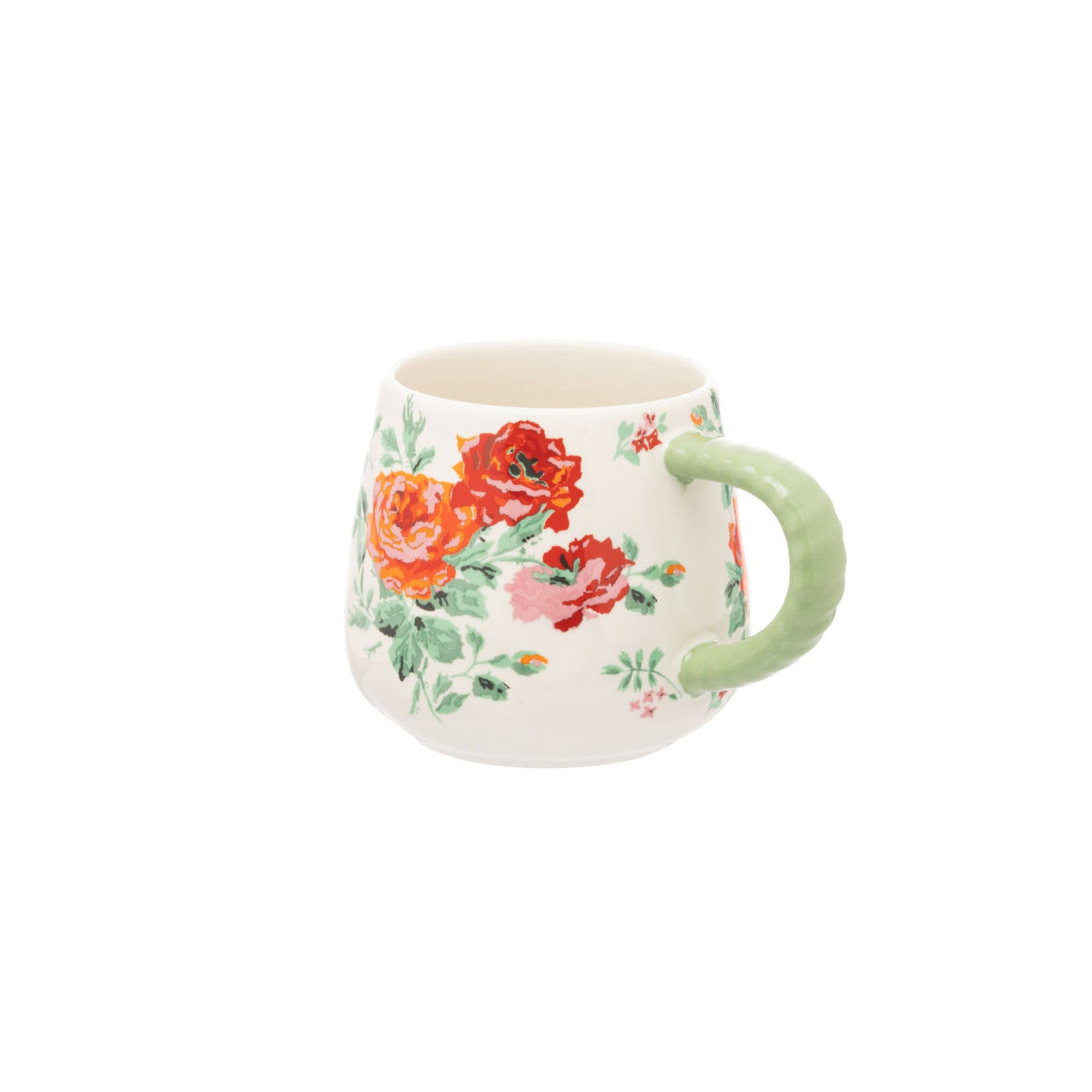 Cath Kidston Archive Rose Red Twisted Handle Billie Mug