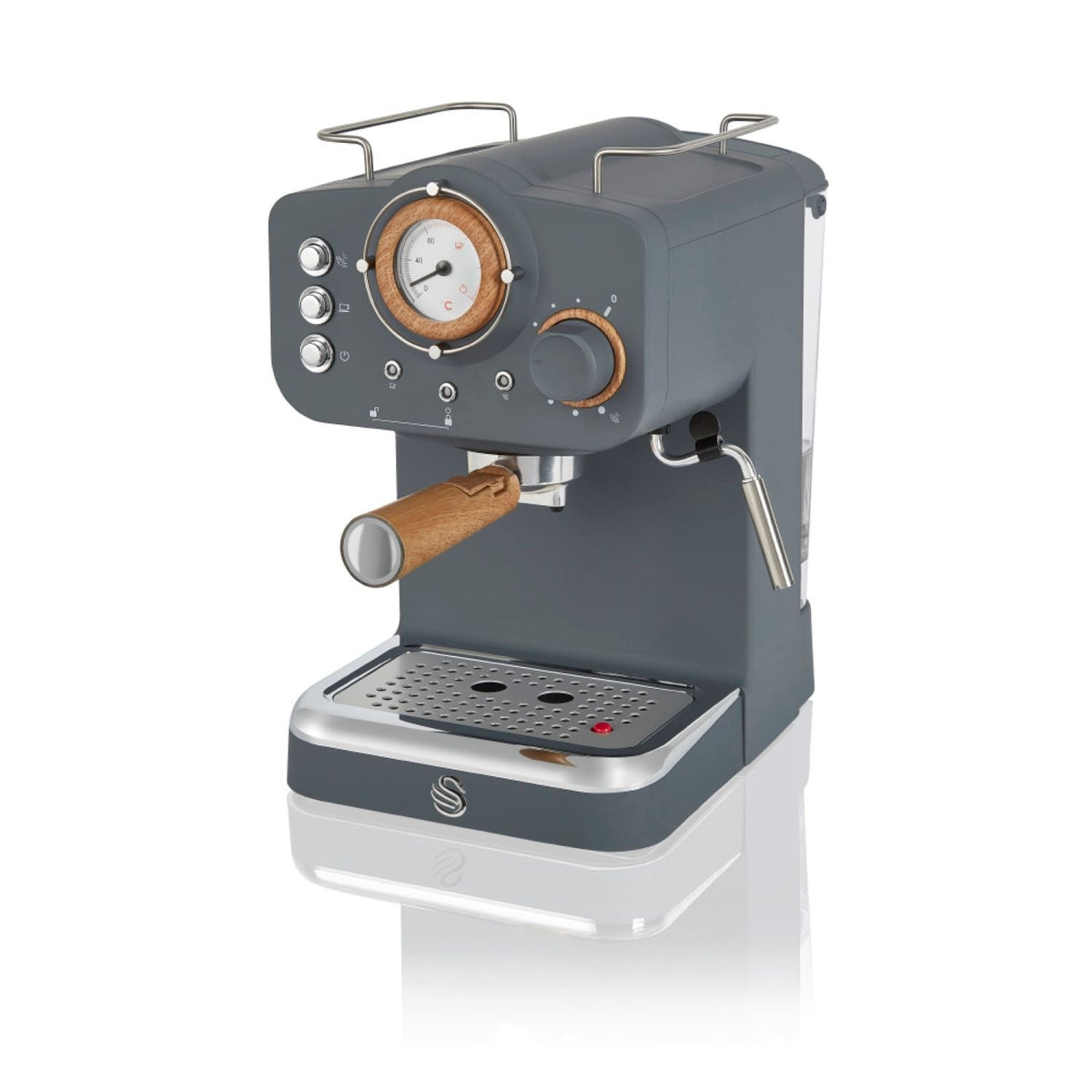 Swan Pump Espresso Coffee Machine SK22110GRYN