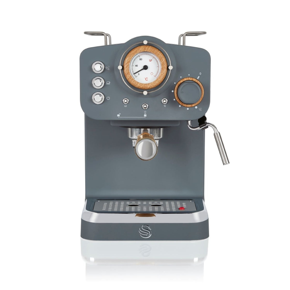 Swan Pump Espresso Coffee Machine SK22110GRYN