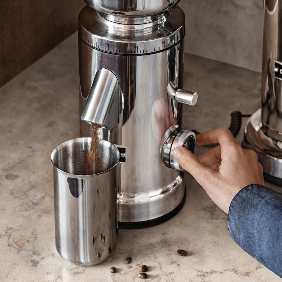 Aarke Stainless Steel Coffee Grinder