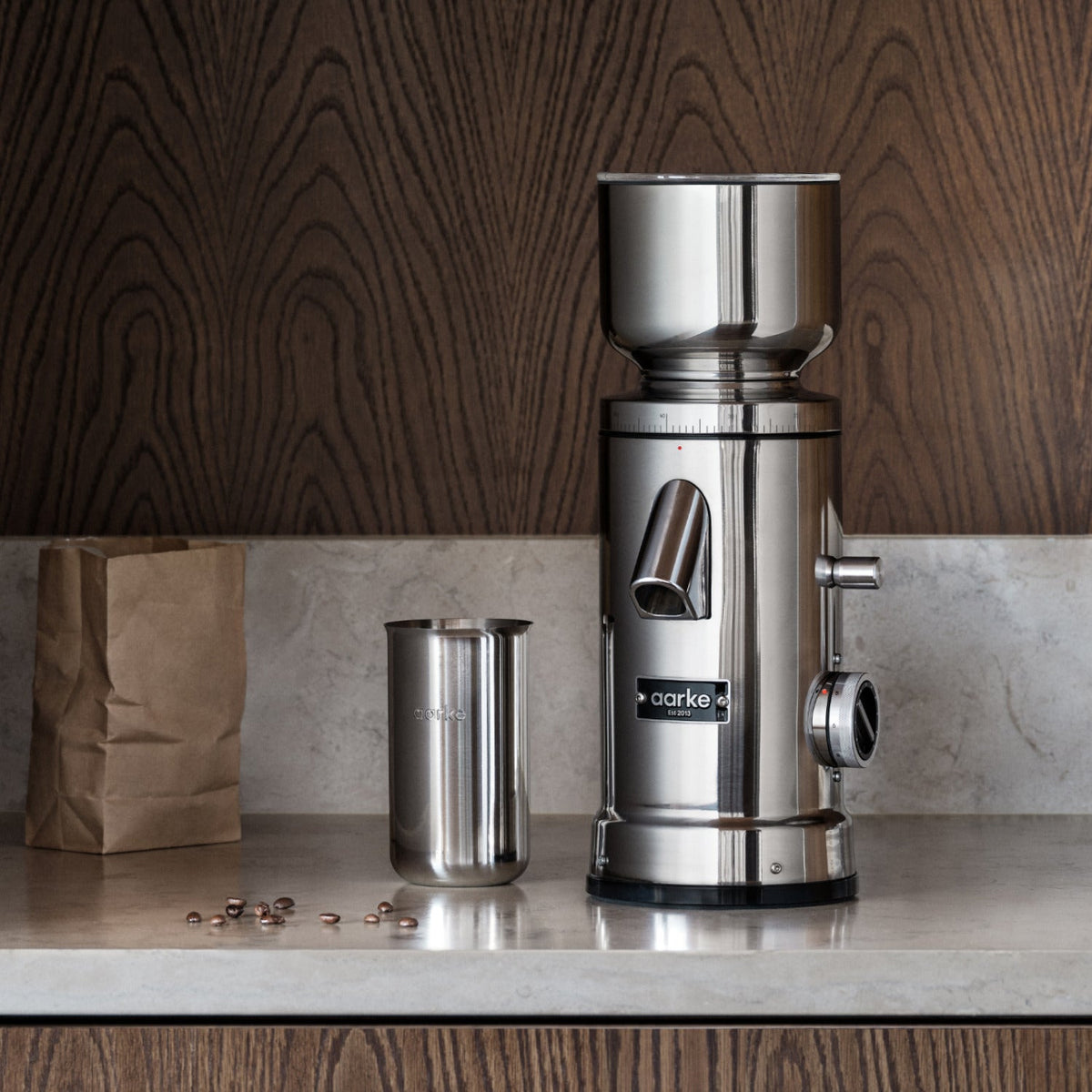 Aarke Stainless Steel Coffee Grinder