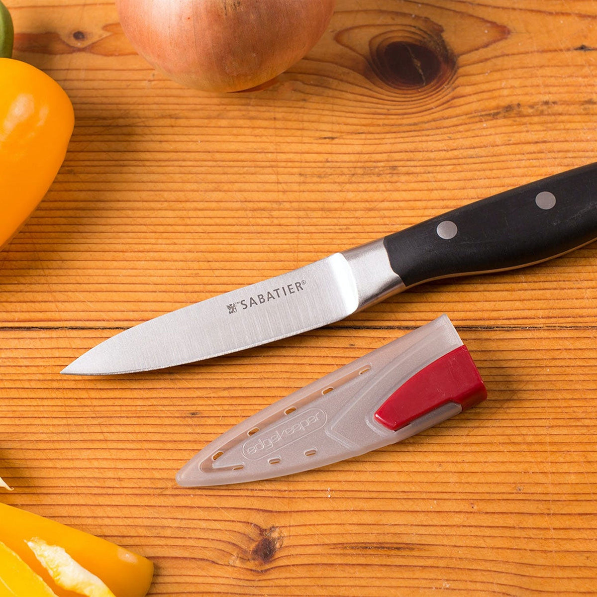 Sabatier Edge Keeper Paring Knife 9cm Blade