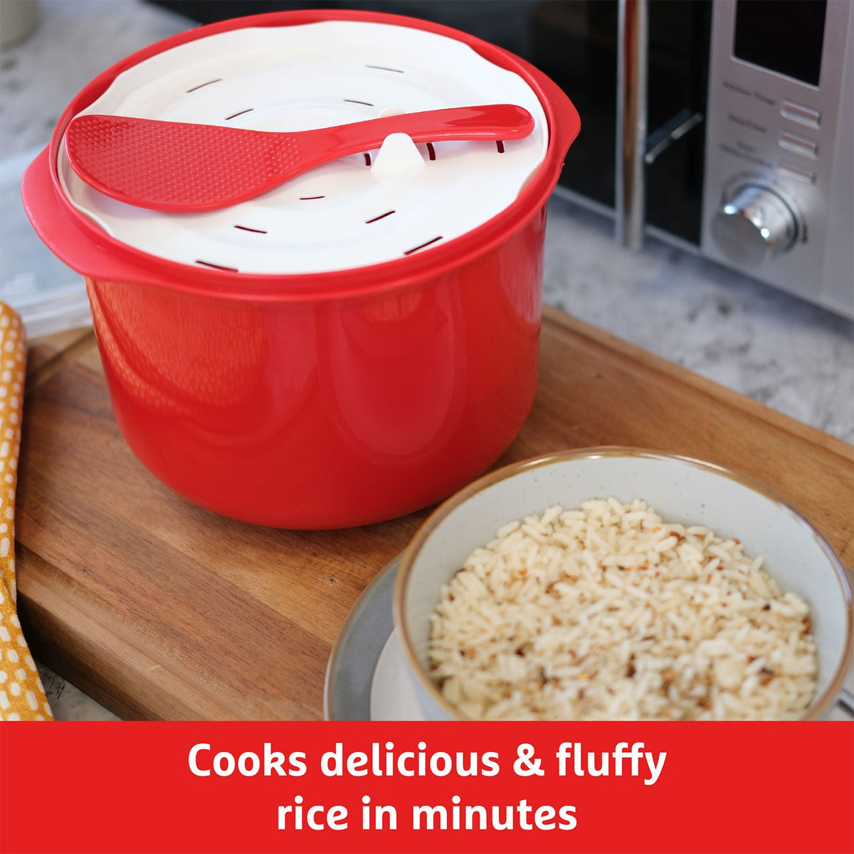 Prestige 2.8L Microwave Rice Cooker