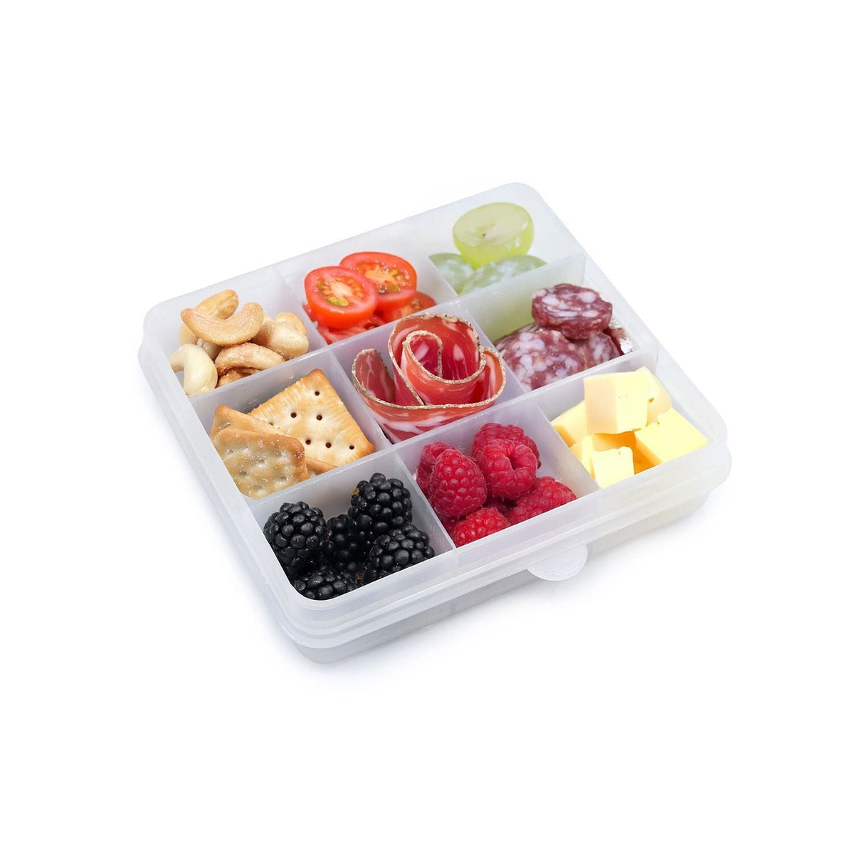 Melii Snackle Box Lunch with 9 Compartments - Oatmilk