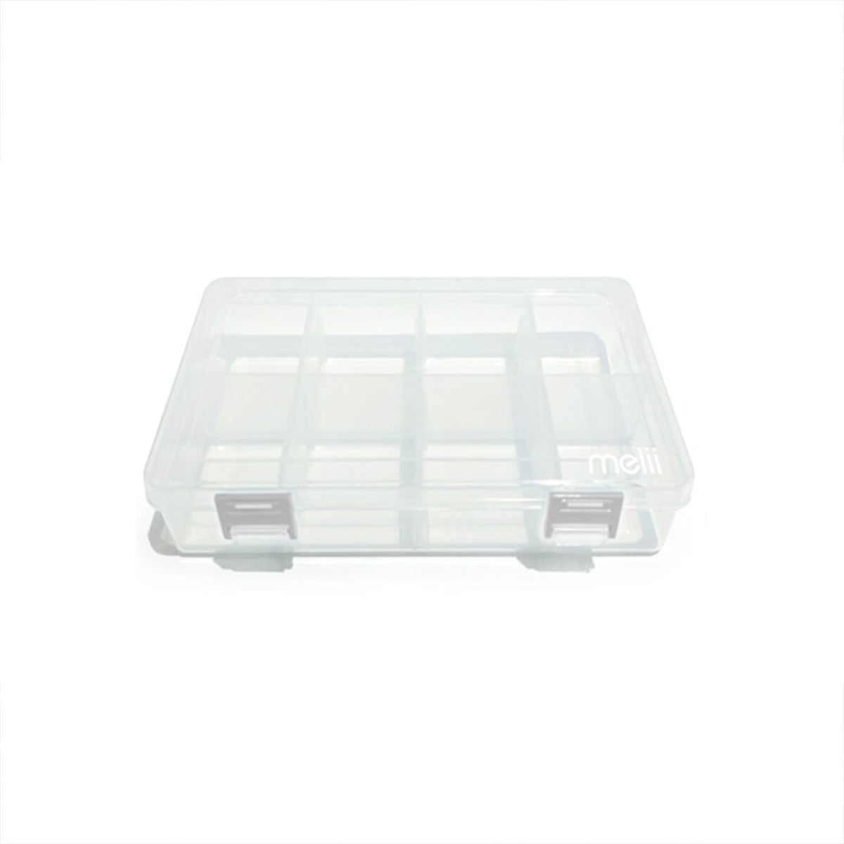 Melii Snackle Box with 8 Compartments - Clear