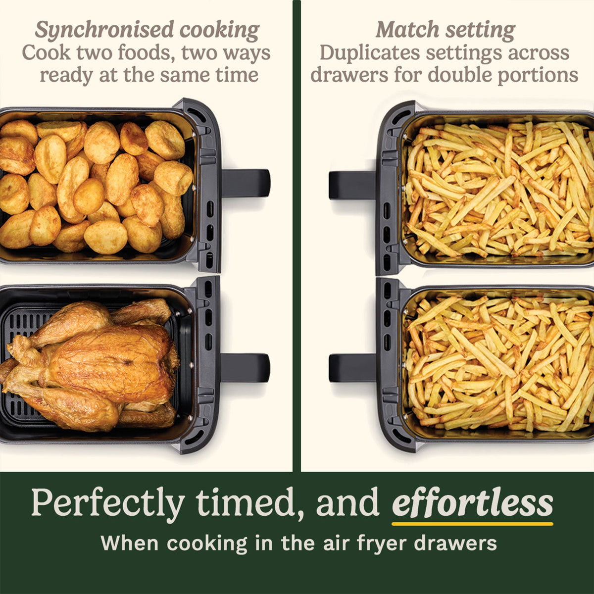 Cuisinart Tri-Zone Steel 13.6L Air Fryer And Oven