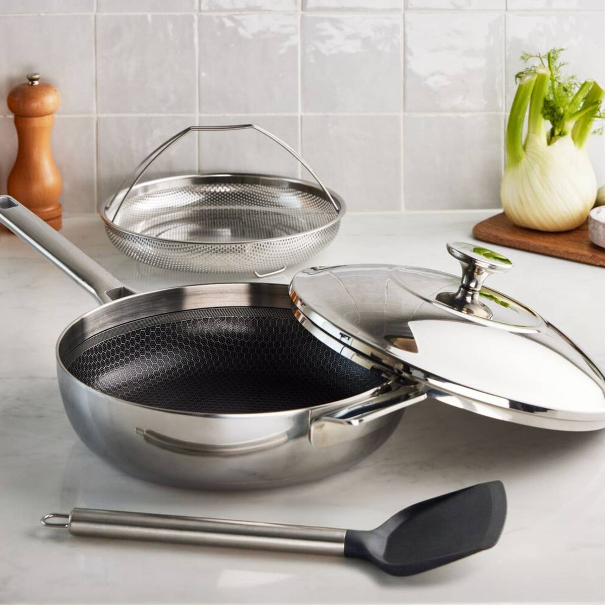 Lakeland 10-in-1 Tri-Ply Only Pan Pro