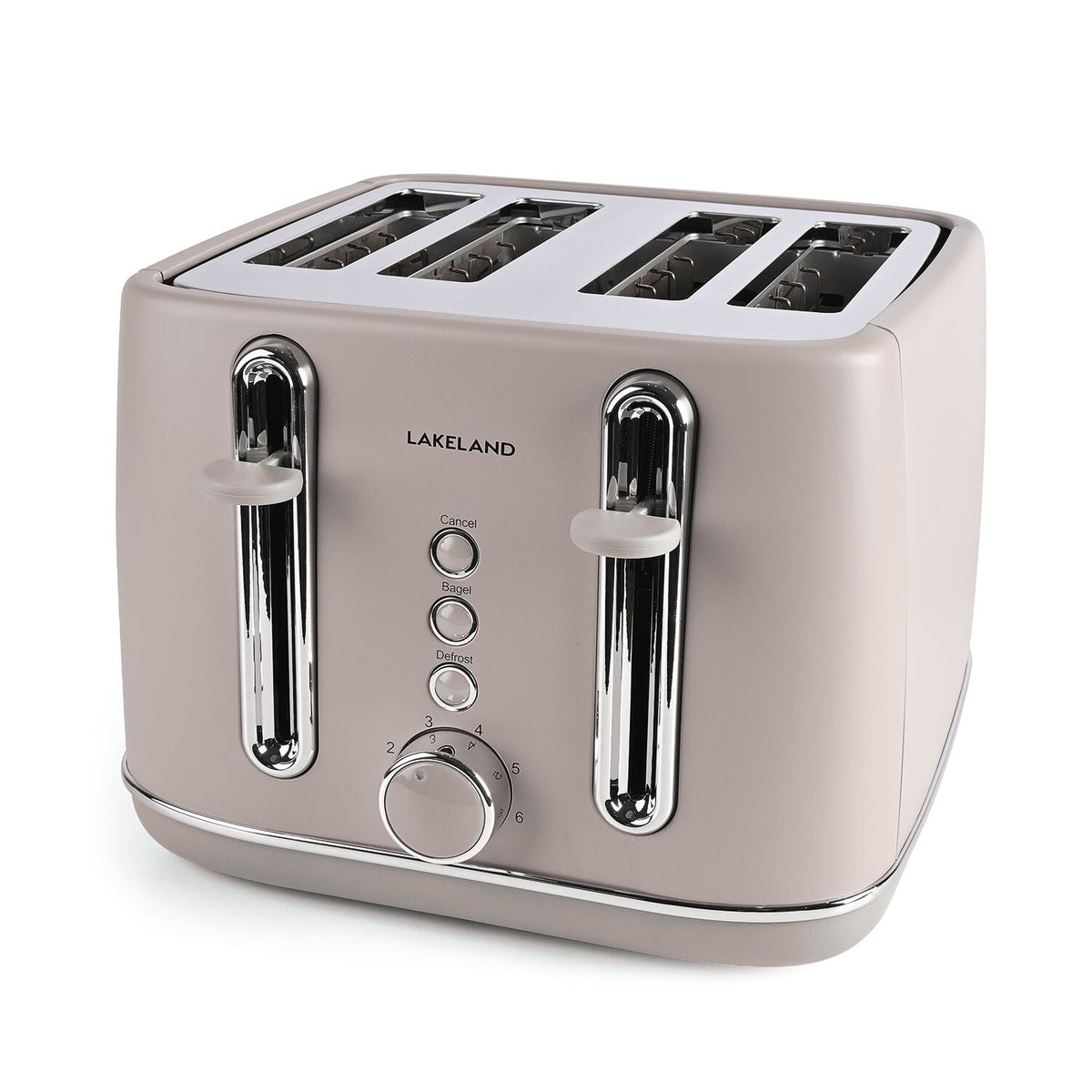 Lakeland 4 Slice Toaster – Stone