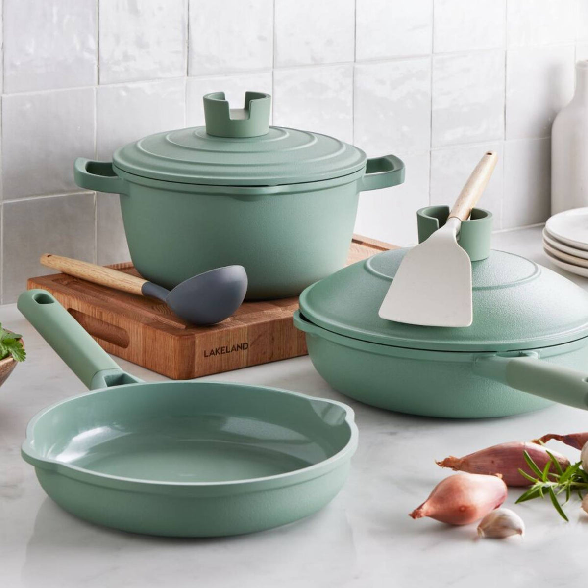 Lakeland Only Pot 24cm – Sage Green