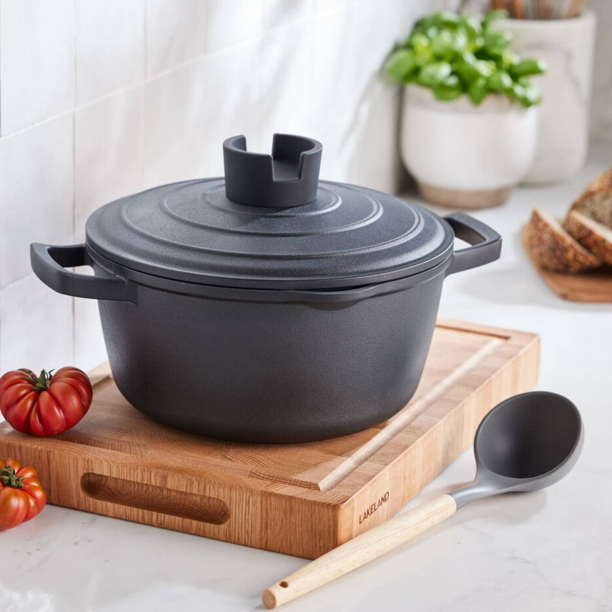 Lakeland Only Pot 4.5L – Slate Grey