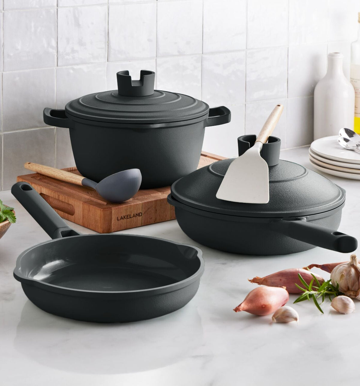 Lakeland 8-in-1 Only Pan – Slate Grey