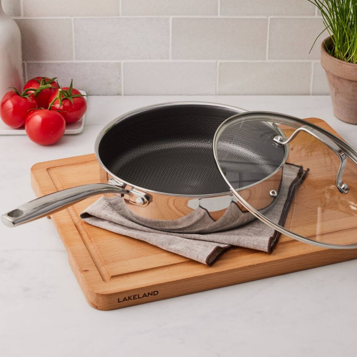 Lakeland Tri-Clad 24cm Sauté Pan
