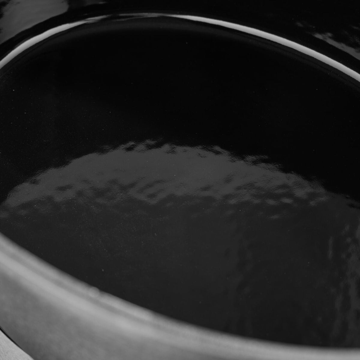 Lakeland Cast Iron 29cm Oval Casserole Black