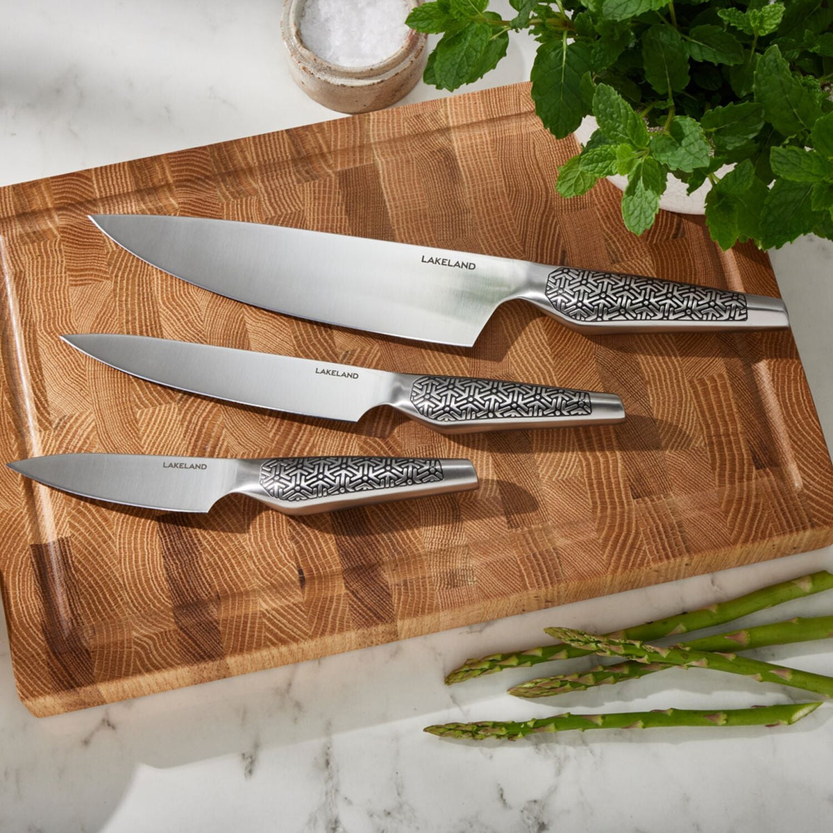 Lakeland Tri-Steel 3-Piece Knife Set