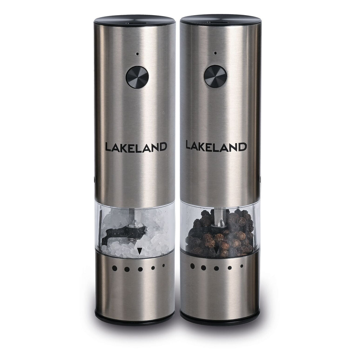 Lakeland Rechargeable Mini Salt and Pepper Mill Set