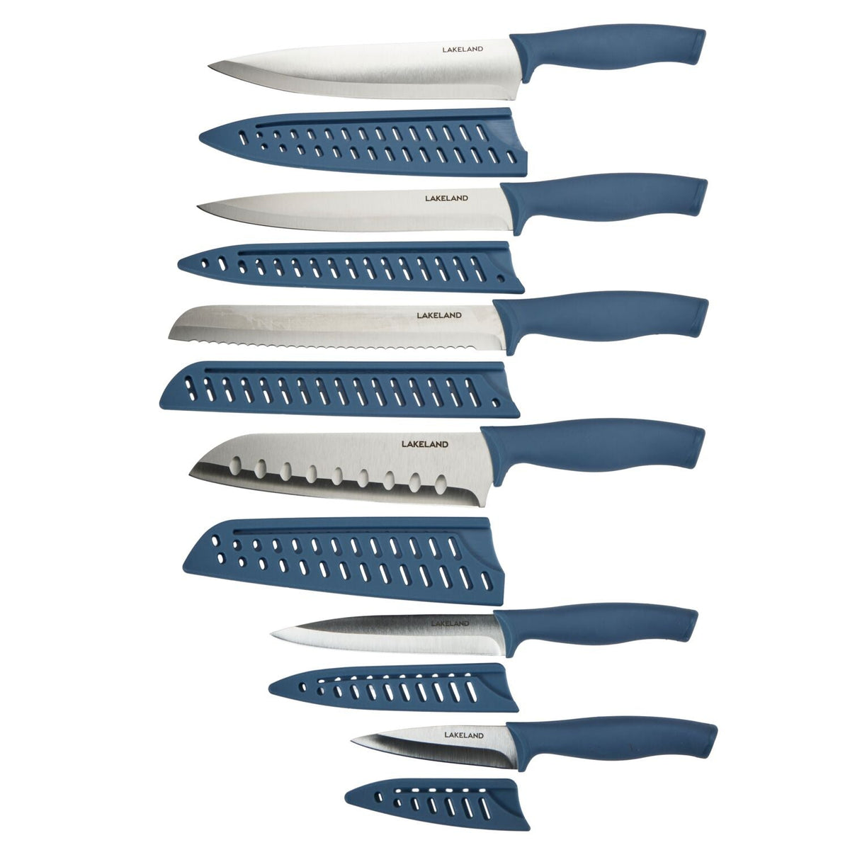 Simply Lakeland Blue Knife Set – Set of 6