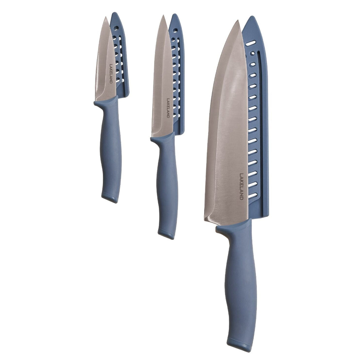 Simply Lakeland Blue Knife Set – Set of 3