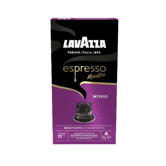 Lavazza Espresso Maestro Intenso Compatible Coffee Capsules - Pack of 10