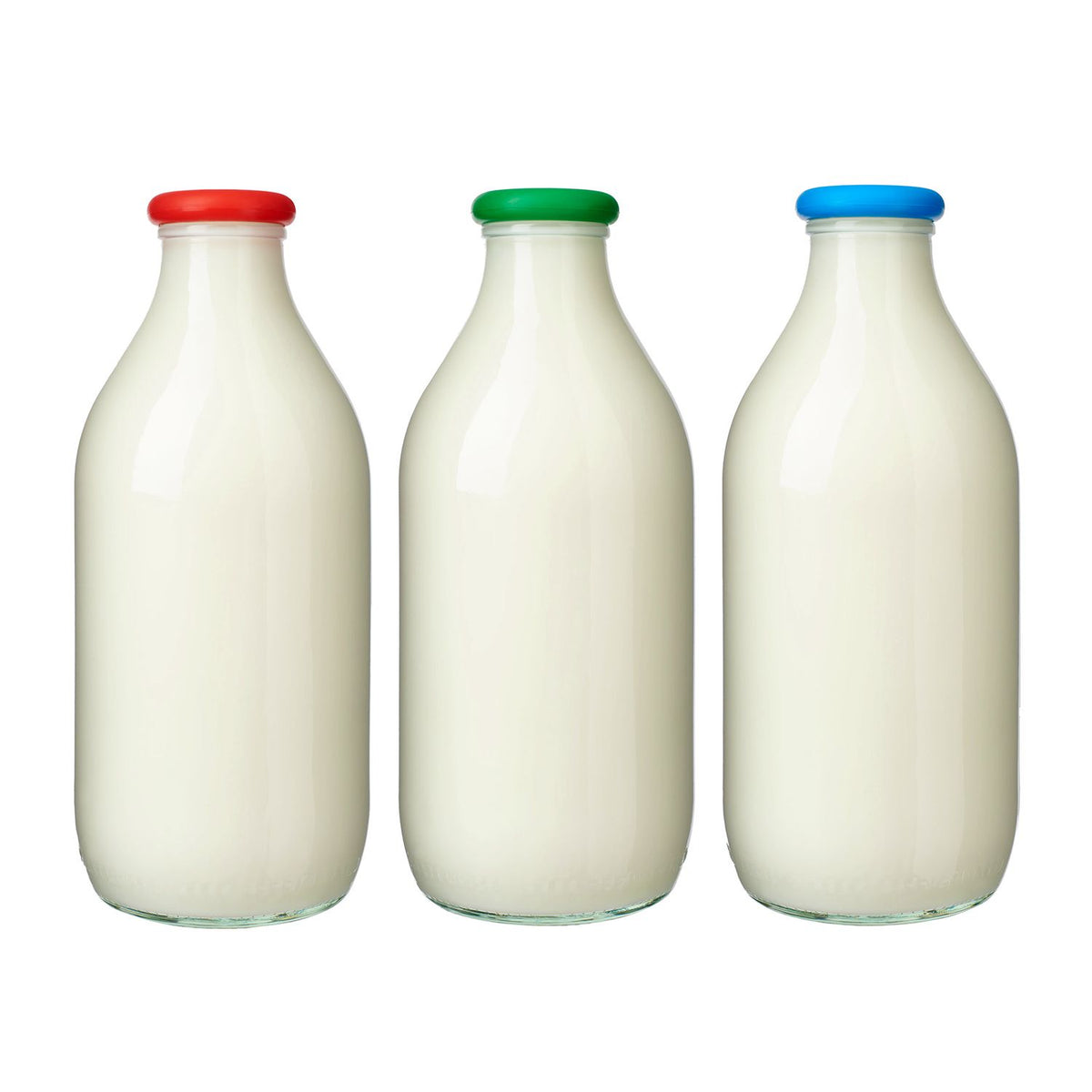 MooPops Reusable Milk Bottle Tops - Pack of 3