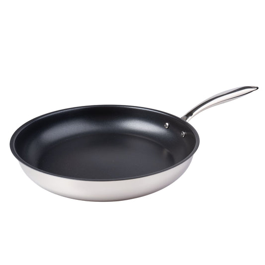Lakeland Stainless Steel 28cm Non-Stick Frying Pan