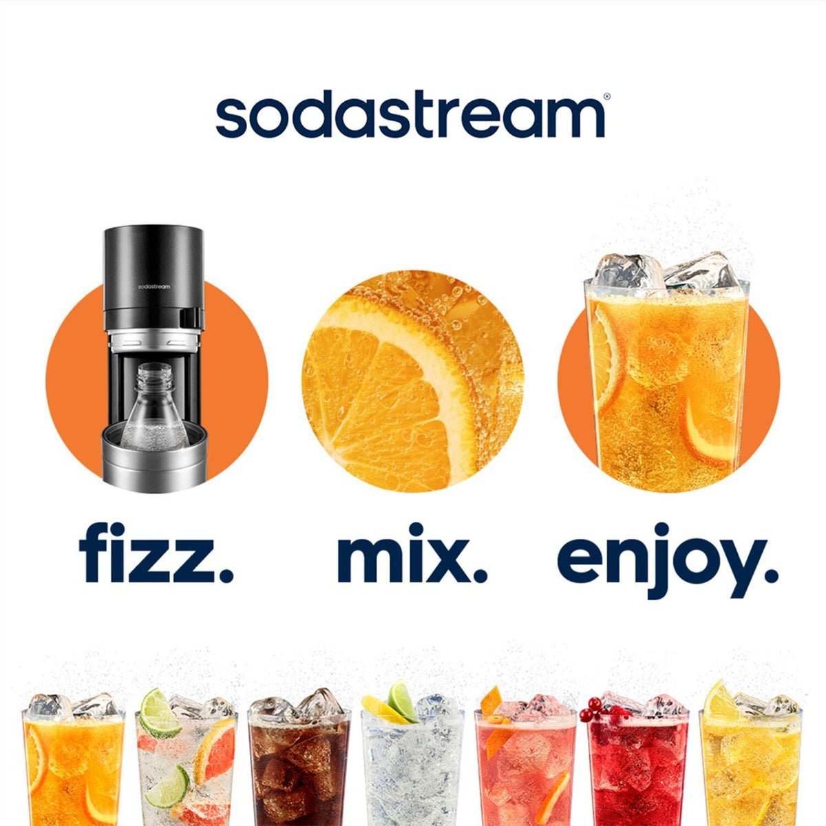 Sodastream Diet Mirinda® Orange Syrup Drink Mix - 440ml