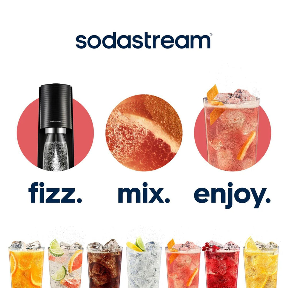 SodaStream Zero Pink Grapefruit 440ml