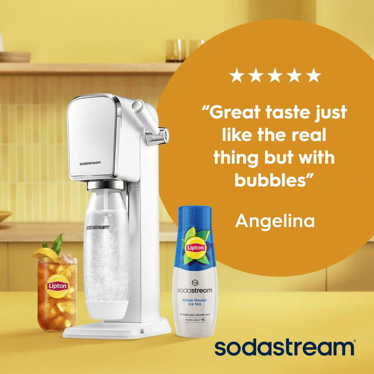 SodaStream Lipton Ice Tea Lemon 440ml