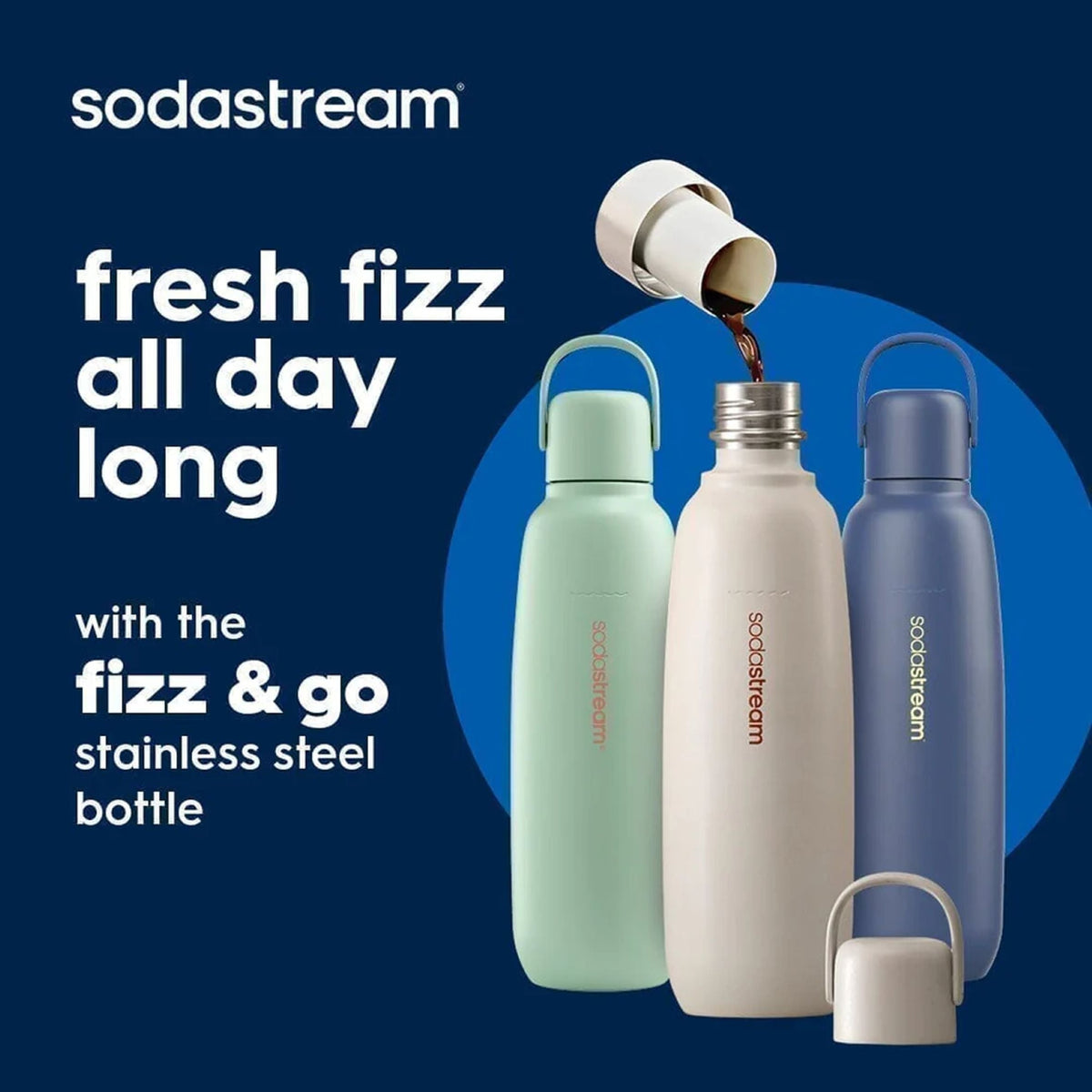 SodaStream Fizz & Go Cool 0.9L Blueberry