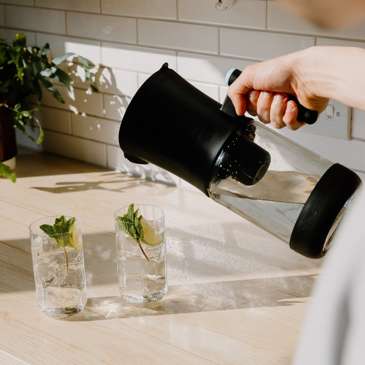 Phox 2.2Lt Glass Water Filter Jug