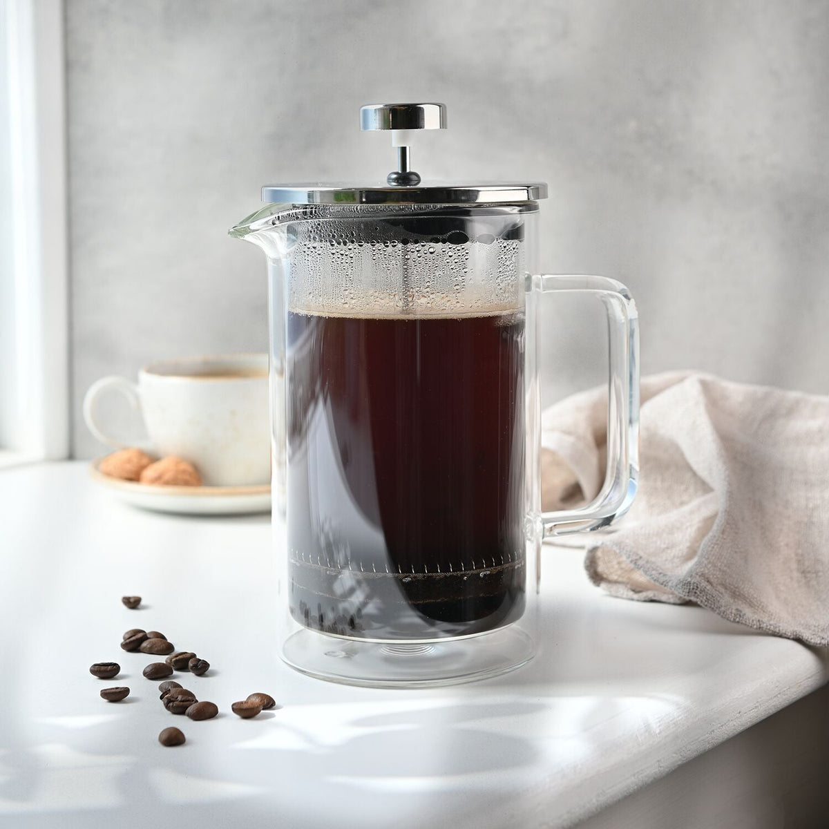 Lakeland Double Wall Cafetiere 600ml