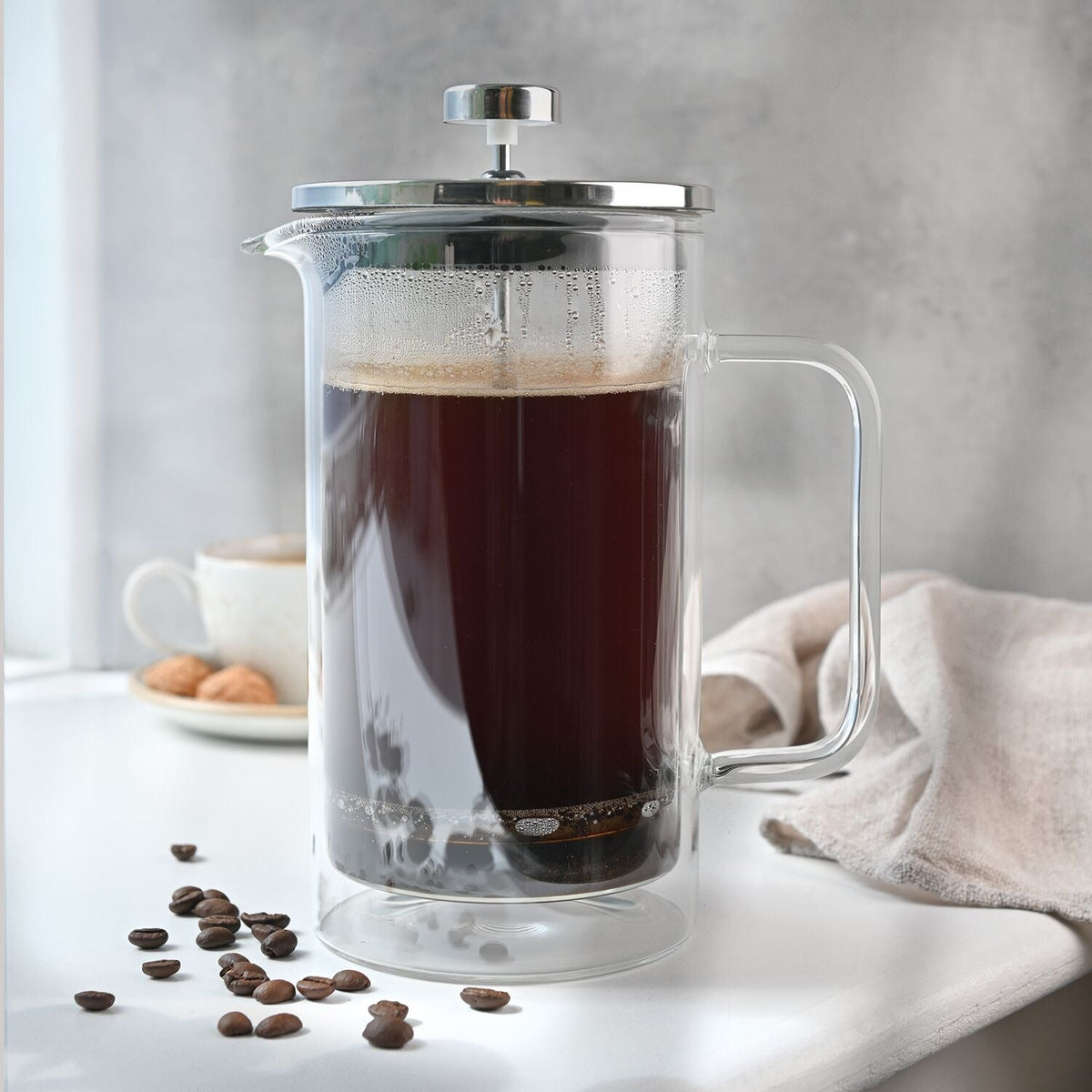 Lakeland Double Wall Cafetiere 1 Litre