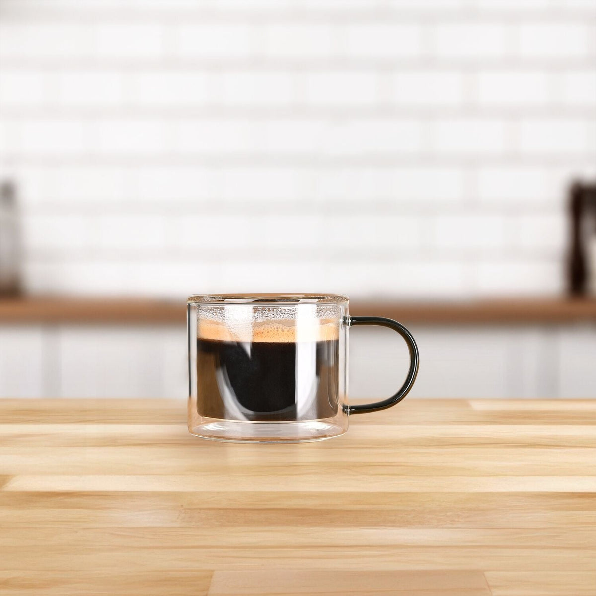 Lakeland Double Wall Glass Mug 250ml