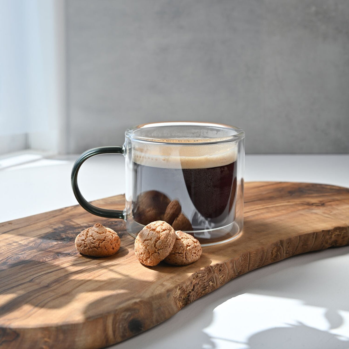 Lakeland Double Wall Glass Mug 250ml