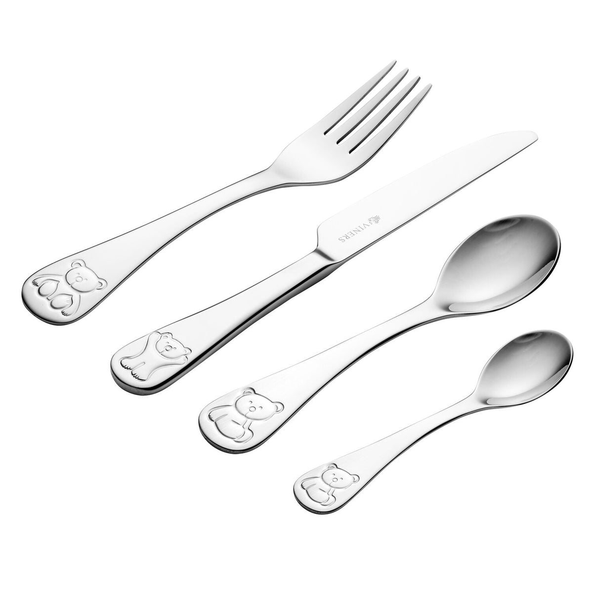 Viners 4-Piece Kids Cutlery Set - Bertie